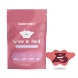 Glow in Bed - Plastry na usta z kolagenem - regeneracja i dobry sen