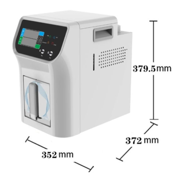 Profesjonalny Inhalator wodoru HIM-19 1500 ml/min - doskonałe efekty - obrazek 5