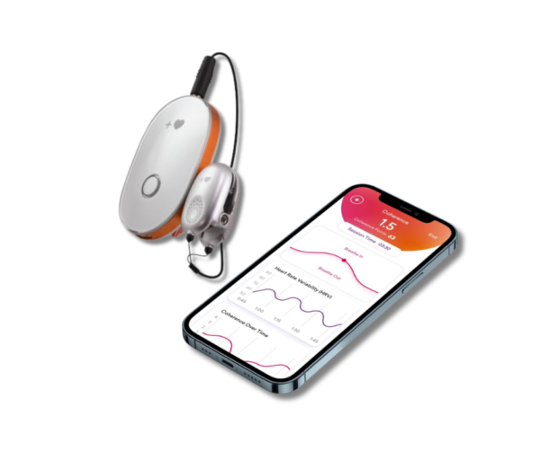 HeartMath Inner Balance Coherence Plus – sensor HRV Bluetooth