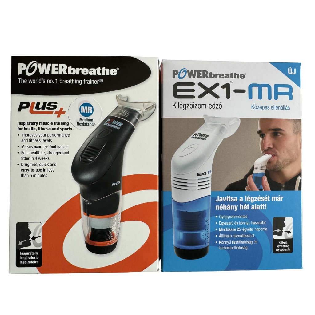 powerbreathe plus i ex1 mr pakiet trening na wdech i wydech opór średni