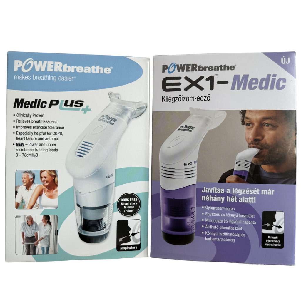 powerbreathe plus medic i ex1 medic pakiet trening na wdech i wydech