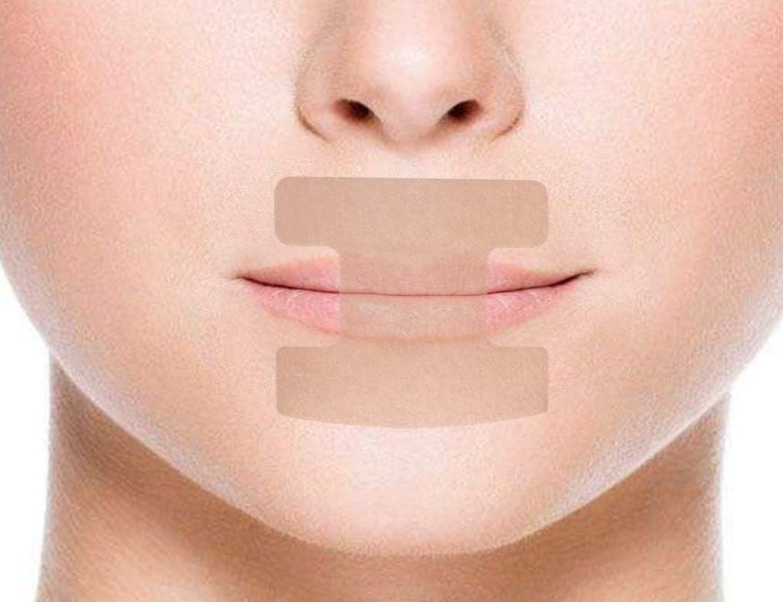Plaster na usta WoodyKnows dla dorosłych 24 szt. – Ćwiczenia Oddechowe