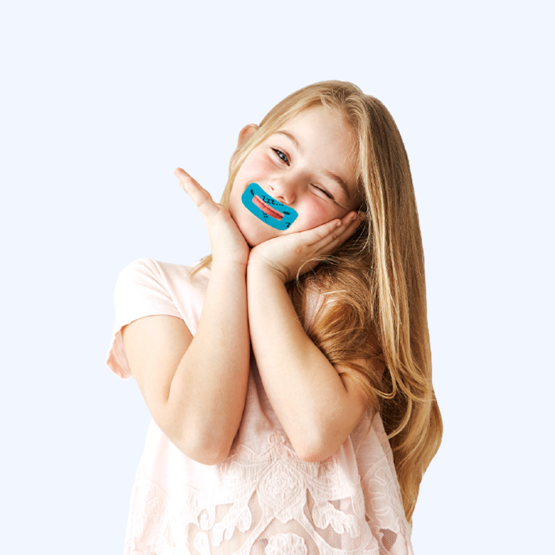 Plaster MyoTape na usta dla dzieci 4-11 lat 90 szt. – Ćwiczenia