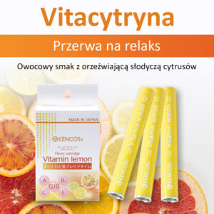 Vitacytryna - Antyoksydacyjne Wkłady Smakowe do Kencos 4